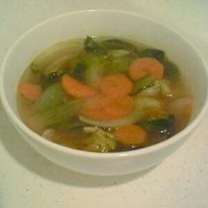 コラーゲン＆野菜たっぷり「カレースープ」